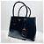 Prada Borsa Double Tote in Saffiano Vernice con tracolla Rosso - vista 2