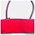 Prada Borsa Double Tote in Saffiano Vernice con tracolla Rosso - vista 7