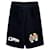 Off White Pantaloncini a linee ondulate Nero - vista 2