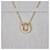 Hermès Colar em Ouro Amarelo Cream, Small Model Branco  - vista 10