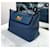 Hermès Kelly Blue Drus Bronze - vista 4