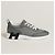 Hermès Bouncing Sneakers Scarpe sportive da uomo Mesh Grigio Marrone - vista 4