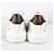 Louis Vuitton Sneakers Monogram Timeout Initial Gold Bianco  - vista 4