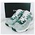 Chanel Baskets Cruise en daim vert - vue 2