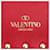 Valentino Clutch Rockstud Flap Rosso - vista 9