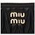 Miu Miu Tarjetero de piel napa para mujer Negro - vista 9
