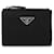 Prada Saffiano Wallet mit Triangle-Logo Schwarz - Ansicht 3