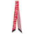 Valentino Foulard di seta Rosso