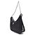 Prada Borsa Hobo in tessuto Re-Nylon con tracolla a catena Nero - vista 2