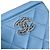Chanel Portafoglio porta monete e carte con zip CC Logo in Caviar Crystal Blu - vista 9