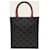 Céline Borsa Tote Verticale Triomphe Canvas Mini Marrone  - vista 5