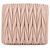 Miu Miu Kleiner Matelassé-Nappa-Ledergeldbörse Pink - Ansicht 5