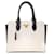 Prada Tote e Borsa a Spalla in Saffiano Bianco