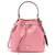 Prada Borsa a secchiello in pelle Saffiano Rosa  - vista 1