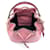 Prada Borsa a secchiello in pelle Saffiano Rosa  - vista 7