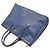 Prada Borsa Tote Saffiano Lux Blu - vista 4