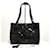Chanel Borsa a tracolla in vernice con triplo logo CC Nera Nero