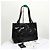 Chanel Borsa a tracolla in vernice con triplo logo CC Nera Nero - vista 17