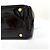 Chanel Borsa a tracolla in vernice con triplo logo CC Nera Nero - vista 26