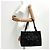 Chanel Borsa a tracolla in vernice con triplo logo CC Nera Nero - vista 3