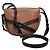 Loewe Borsa a tracolla piccola Tweed Gate Marrone