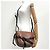 Loewe Borsa a tracolla piccola Tweed Gate Marrone - vista 15