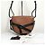 Loewe Borsa a tracolla piccola Tweed Gate Marrone - vista 18