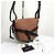 Loewe Borsa a tracolla piccola Tweed Gate Marrone - vista 19