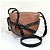 Loewe Borsa a tracolla piccola Tweed Gate Marrone - vista 20