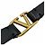 Valentino Bracciale in pelle con logo signature Nero - vista 14