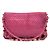 Miu Miu Borsa a Spalla Nappa Matelassé Crystal Rosa - vista 3