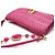 Miu Miu Borsa a Spalla Nappa Matelassé Crystal Rosa - vista 6