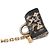Louis Vuitton Portocles Speedy Inclusion Gold Key Ring Charm Multicolore - vista 3