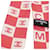 Chanel Sciarpa quadrata in seta con logo Rosa  - vista 4