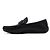 Salvatore Ferragamo Mocassini da guida in pelle nera Nero - vista 4