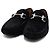 Salvatore Ferragamo Mocassins de conduite pour hommes en daim noir - vue 5