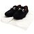 Salvatore Ferragamo Mocassins de conduite pour hommes en daim noir - vue 8