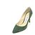 Jimmy Choo Décolleté in camoscio verde da donna - vista 2