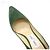Jimmy Choo Décolleté in camoscio verde da donna - vista 8