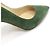 Jimmy Choo Décolleté in camoscio verde da donna - vista 9