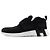 Hermès Sneakers Noire da donna in scamosciato nero con velcro