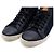 Louis Vuitton Sneakers alte in tela blu navy da uomo - vista 5
