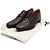 Hermès Mocassini Derby da uomo in pelle marrone - vista 7