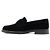 Chanel Mocassini CC in velluto nero da donna - vista 4