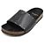 Saint Laurent Sandali in pelle Jimmy Logo Stitch da donna Nero - vista 2