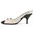 Salvatore Ferragamo Scarpe slingback da donna in vernice nera Nero - vista 4