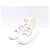 Prada Sneakers alte in tela bianca - vista 3