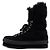 Louis Vuitton Sneakers da donna in scamosciato nero e pelliccia di coniglio - vista 4
