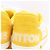 Louis Vuitton Zapatillas Monogram Denim Yellow Velcro Strap Trainer Sneakers Amarillo - vista 6