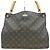 Louis Vuitton Borsa Hobo e Tote a Spalla Gaia Monogram Canvas Rosso Marrone